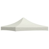 vidaXL Acoperiș cort de petrecere, crem, 3 x 3 m