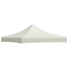 vidaXL Acoperiș cort de petrecere, crem, 3 x 3 m