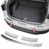 Set de 2 protectii bara spate si interior portbagaj crom premium pentru VW Taigo din 2021, Recambo