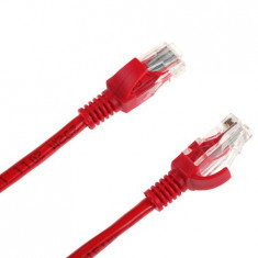 PATCHCORD UTP CAT 5E 2M ROSU INTEX foto