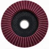 Disc Nylon cu Lamele Smirghel pentru Slefuit si Polizat Lemn, Metal si Inox, 125 mm