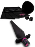 Sex Room Anal Play Kit, 6 Piese, Negru/Roz