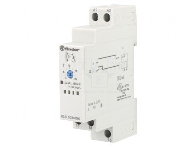 Timer Programabil SPDT 0,1s-24h 250VAC/10A 24-240VAC/DC foto