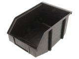 Cuvă ESD neagră 159mm x 120mm x 233mm - Container Statitec