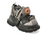 Cumpara ieftin Pantofi sport GRYXX gri, 6116, din material textil si piele naturala