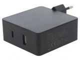 Alimentator Pulsatoriu 5-20VDC 3A 65W Negru