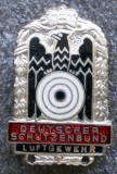 I.218 INSIGNA GERMANIA TIR DSB Deutscher Sch&uuml;tzenbund LUFTGEWEHR