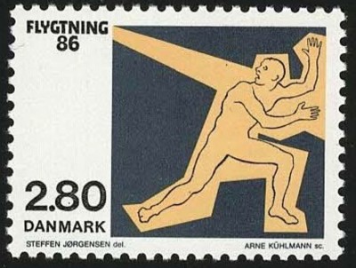 C5558 - Danemarca 1986 -Refugiati,nestampilat MNH foto