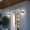 Aplica LED Exterior MIRA, 2 Surse de lumina, Lumina Calda, Negru
