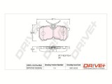 Dr!ve+ DP1010.10.0816 set placute frana,frana disc