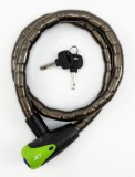 Antifurt Bicicleta JET LOCK TY-250, 18x1000mm, Cheie, Gri, 100cm