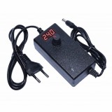 Alimentator Reglabil 3-24V DC 1A, Transformator Tensiune, Display Digital, Mufa 2.1mm, Alimentare LED, Banda LED, Motorase