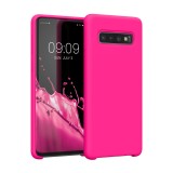 Husa Kwmobile pentru Samsung Galaxy S10, Silicon, Roz, 47732.77, Carcasa