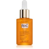 RoC Multi Correxion Revive + Glow ser stralucire cu vitamina C pentru față și g&acirc;t 30 ml