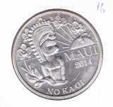bnk mnd Hawaii Maui 2 dolari 2014 necirculata