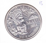 bnk mnd Hawaii Maui 2 dolari 2014 necirculata