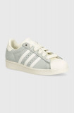 Adidas Originals adidași din nubuc Superstar W culoarea gri, IE3038