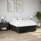 vidaXL Cadru de pat fără saltea, negru, 140x190 cm, textil 3284834