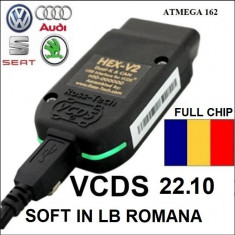 Tester Diagnoza Auto VCDS VAG COM 22.10 in Romana VW AUDI SKODA SEAT foto