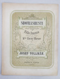 SHOFRASHESTI - POLKA FRANCAISE , composee par JOSEF VOLLMAR , PARTITURA CROMOLITOGRAFIATA , INCEPUT DE SECOL XX