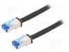 Cablu patch cord, Cat 6a, lungime 10m, S/FTP, LOGILINK - CQ7093S