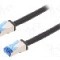 Cablu patch cord, Cat 6a, lungime 5m, S/FTP, LOGILINK - CQ7073S