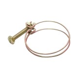 Colier din sarma pentru furtun 47-52 mm cu surub M6x50 mm Breckner