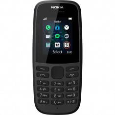 Telefon mobil Nokia N105 Dual Sim Black foto