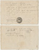 Romania Valahia 1846 document exportatia productelor Schela Dragoslavele Arges