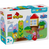 LEGO&reg; Duplo - Gradina si casa din copac a purcelusei Peppa (10431)