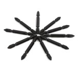 Set 10 biti surubelnita PH2 65 mm, otel S2, finisaj negru, Kendo