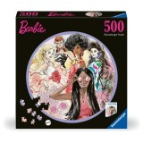 Cumpara ieftin Ravensburger - Puzzle cerc Barbie 500 piese