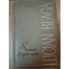 LUCIAN BLAGA- SCRIERI DESPRE ARTA, 1970