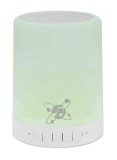 Boxa Portabila Bluetooth Manhattan 165259, 6 Moduri Iluminare LED, MicroSD, AUX, Autonomie 5h, Neagra