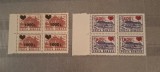 Romania MNH 1998 - Hoteluri si cabane (supratipar &quot;inimioara&quot;) - LP 1457 X4
