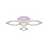 Plafoniera LED inteligenta Doris KL151052, 117 W, 9700 lm, lumina calda / neutra / rece, dimabil, cu telecomanda, alb