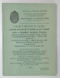 INSTRUCTIUNI PRIVIND SERVICIUL DE LA BORDUL NAVELOR MARINEI CIVILE A REPUBLICII SOCIALISTE ROMANE , 1982 *EDITIE BILINGVA