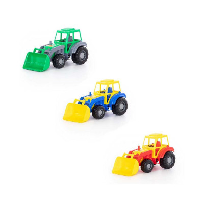 Tractor cu incarcator, 36x17x18 cm, 7Toys foto