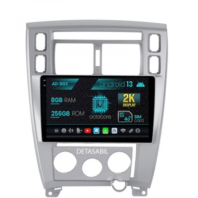 Navigatie Hyundai Tucson (2004-2009), Android 13, X-Octacore 8GB RAM + 256GB ROM, 10.36 Inch - AD-BGX10008+AD-BGRKIT200 foto