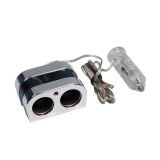 Priza dubla bricheta PL-2A cu calblu 200cm 12V Garage AutoRide