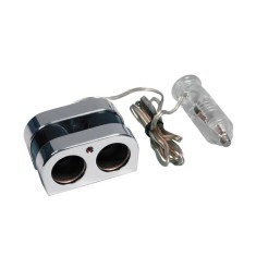 Priza dubla bricheta PL-2A cu calblu 200cm 12V Garage AutoRide