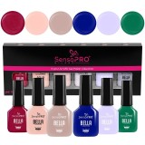 Set 6 Oje Semipermanente BELLA SensoPRO Milano, Satin Elite