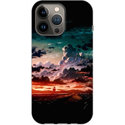Husa compatibila cu Apple iPhone 14 Pro Max model Clouds, Silicon, TPU, Viceversa foto