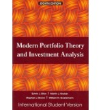 Modern Portfolio Theory and Investment Analysis | Stephen J. Brown, Edwin J. Elton, William N. Goetzmann, Martin J. Gruber, John Wiley And Sons Ltd