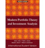 Modern Portfolio Theory and Investment Analysis | Stephen J. Brown, Edwin J. Elton, William N. Goetzmann, Martin J. Gruber