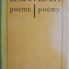 Poeme/Poemy – Lucian Blaga (editie bilingva romano-slovaca)