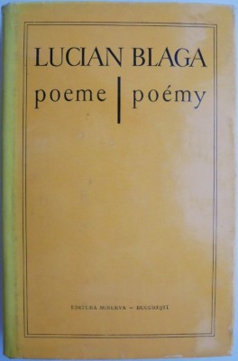 Poeme/Poemy &amp;ndash; Lucian Blaga (editie bilingva romano-slovaca) foto