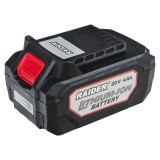Baterie Li-Ion 20V 4Ah pentru robot de tuns gazon Raider RD-RLM44 si RD-RLM45