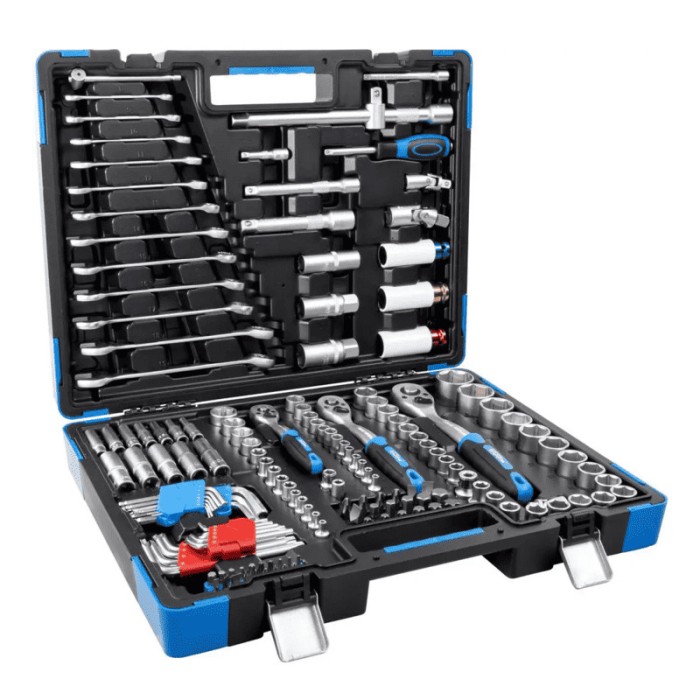 Trusa combinata de scule GWZK 157 Gude 39003, 157 piese