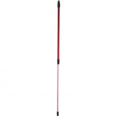 Coada Metalica Telescopica OTI, Lungime 150 cm, Culoare Rosie, Coada Metalica pentru Matura, Coada Mop, Cozi din Metal, Cozi Telescopice, Cozi Mopuri